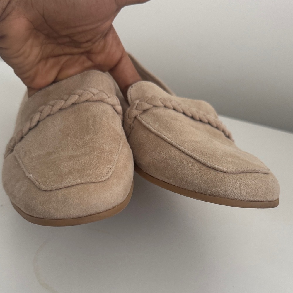 JOIE Cream suede leather Loafers size 9M - Picture 4 of 8